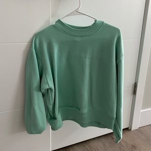 Teal crewneck!